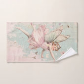 Blume Flutter und Twirl Märchen Badhandtuch Set (Handtuch)
