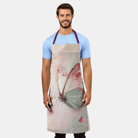 Blume Flutter und Twirl Märchen Schürze (Getragen)