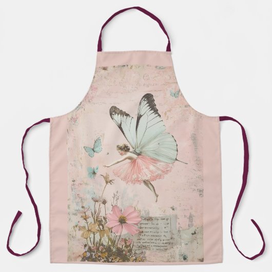 Blume Flutter und Twirl Märchen Schürze (Vorderseite)