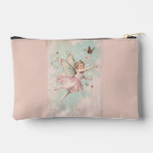 Blume Flutter und Twirl Märchen Zubehörtasche (Rückseite)