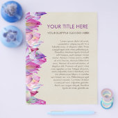 Blume-Flyer Flyer (Einzeln)