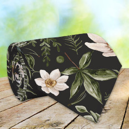 Blume Foliage Wasserfarbe Nahtlose Blumenmuster Krawatte