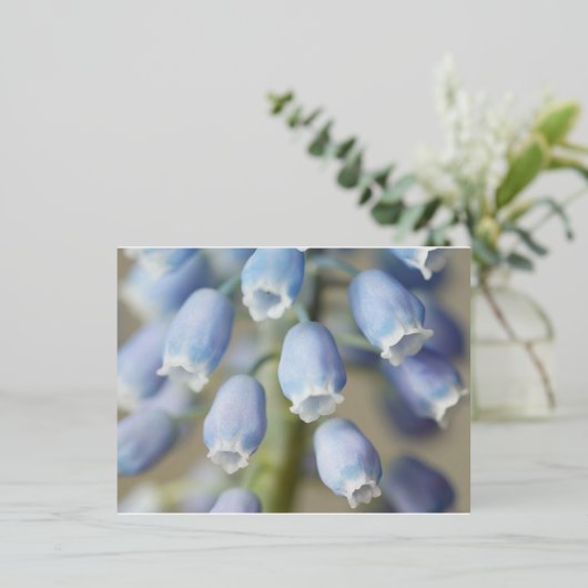 Blume Folien Feiertagspostkarte (Stehend vorne)