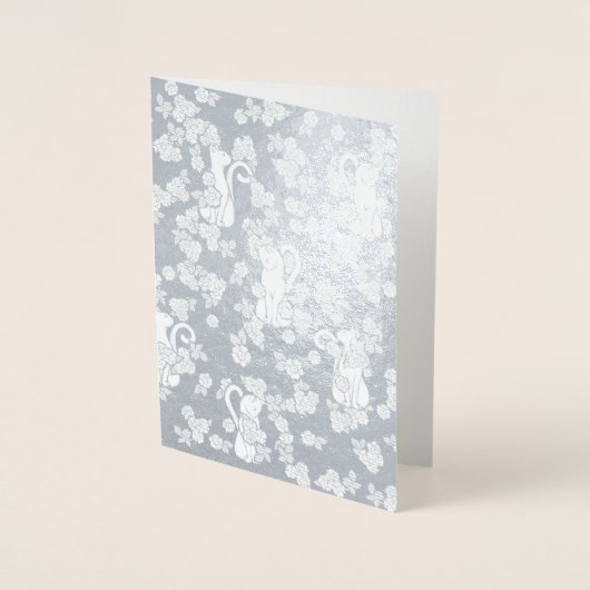 Blume Folienkarte (Vorderseite)