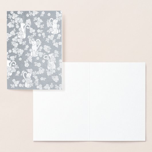 Blume Folienkarte (Anzeige)