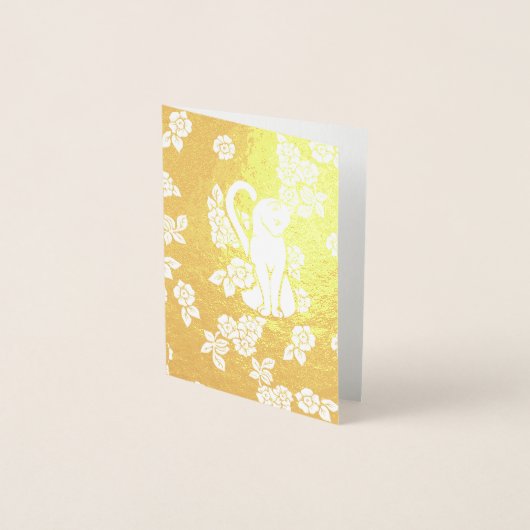 Blume Folienkarte (Vorderseite)