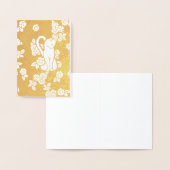 Blume Folienkarte (Anzeige)