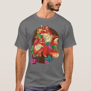 Blume Forest Animal Lover Nature Foes Floral Fo 1 T-Shirt