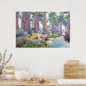 Blume Forest Poster (Küche)