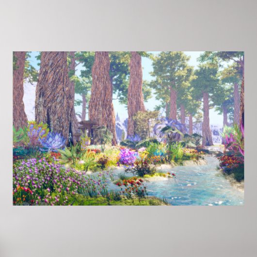 Blume Forest Poster (Vorne)