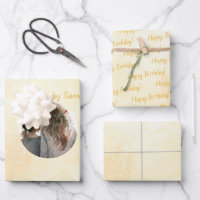 Blume Form Custom Foto Pastell Wasserfarbe