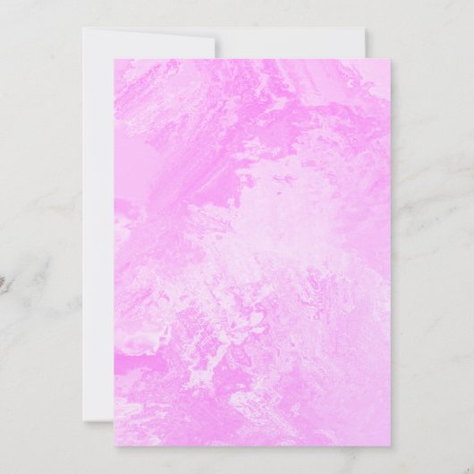 Blume Form Foto Rosa Farbe Vorlage (Rückseite)