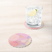 Blume Form Pastellpapier-Untersetzer Untersetzer (Vor Ort)