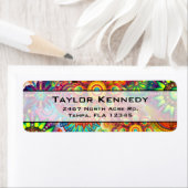 Blume Formen Muster in mehreren Farben (Insitu)