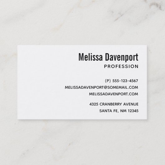 Blume Formen Muster in mehreren Farben Visitenkarte (Rückseite)