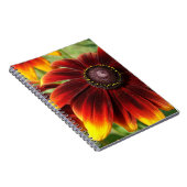 Blume Foto Gelb Brown Notebook Notizblock (Rechte Seite)