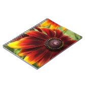 Blume Foto Gelb Brown Notebook Notizblock (Linke Seite)
