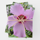 Blume Foto Geschenkpapier Set (Beispiel)