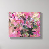 Blume Foto Leinwanddruck (Vorderseite)