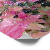 Blume Foto Poster (Ecke)