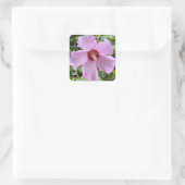 Blume Foto Quadratischer Aufkleber (Tasche)