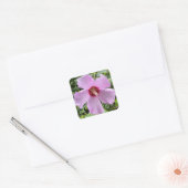Blume Foto Quadratischer Aufkleber (Umschlag)
