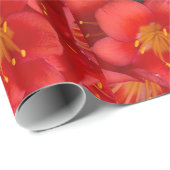 Blume Foto Wrapping Paper Geschenkpapier (Rolleneckpunkt)