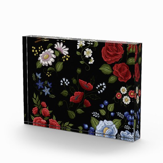 Blume Fotoblock (Rechts)