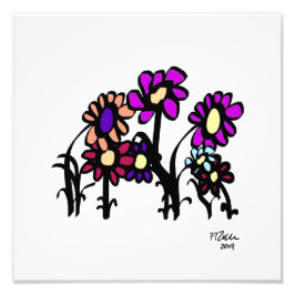 Blume Fotodruck