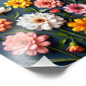 Blume Fotodruck (Ecke)