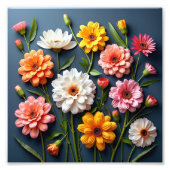 Blume Fotodruck (Vorne)