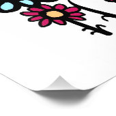 Blume Fotodruck (Ecke)