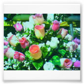 Blume Fotodruck (Vorne)