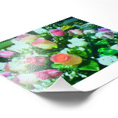 Blume Fotodruck (Ecke)