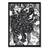 Blume Fotodruck (Vorne)