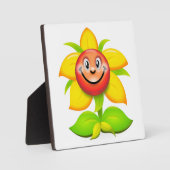 Blume Fotoplatte (Vorderseite)