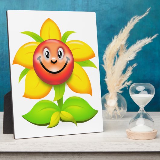 Blume Fotoplatte (Seite)