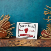 Blume Fotoplatte (Seite)