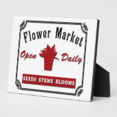 Blume Fotoplatte (Seite)