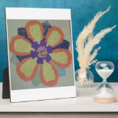 Blume Fotoplatte (Seite)