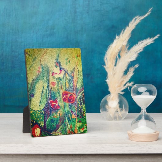 Blume Fotoplatte (Seite)