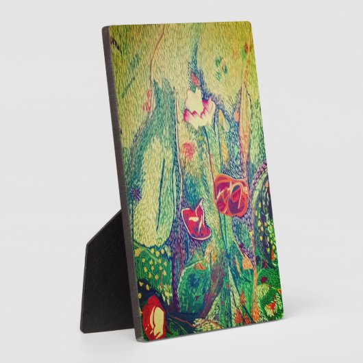 Blume Fotoplatte (Seite)