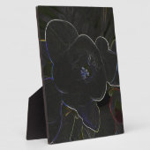 Blume Fotoplatte (Seite)