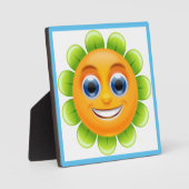 Blume Fotoplatte (Vorderseite)