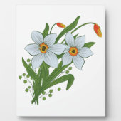 Blume Fotoplatte (Vorderseite)