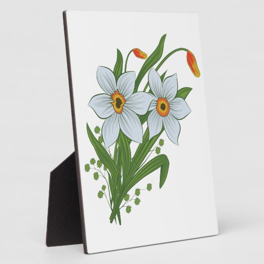 Blume Fotoplatte (Seite)