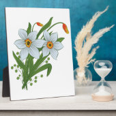 Blume Fotoplatte (Seite)