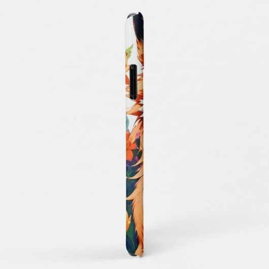 Blume Fox Case-Mate iPhone Hülle (Hinten/Rechts)