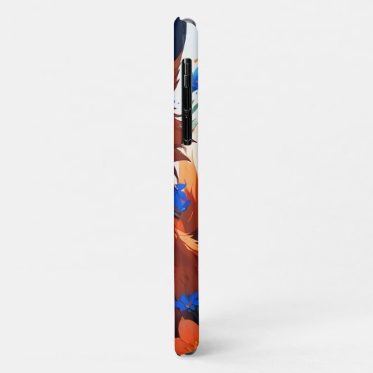 Blume Fox Case-Mate iPhone Hülle (Hinten/Links)