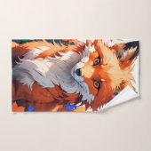 Blume Fox Handtuch (Handtuch)